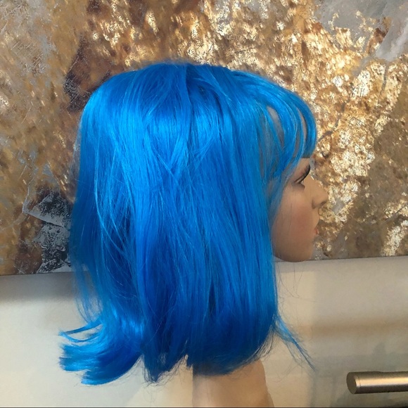 Wig - Electric Blue - Picture 2 of 2